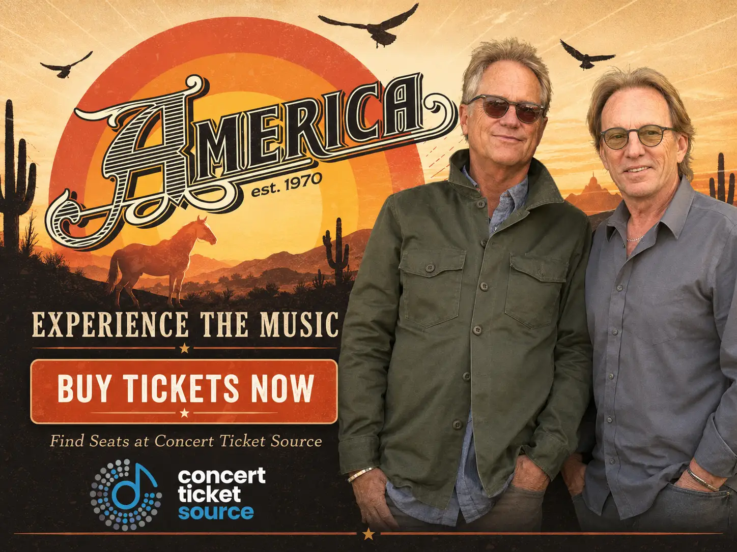 America - The Band - Tour Image 1